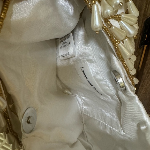 NEW NWT Lovers + Friends White Tati Bag - Picture 3 of 4